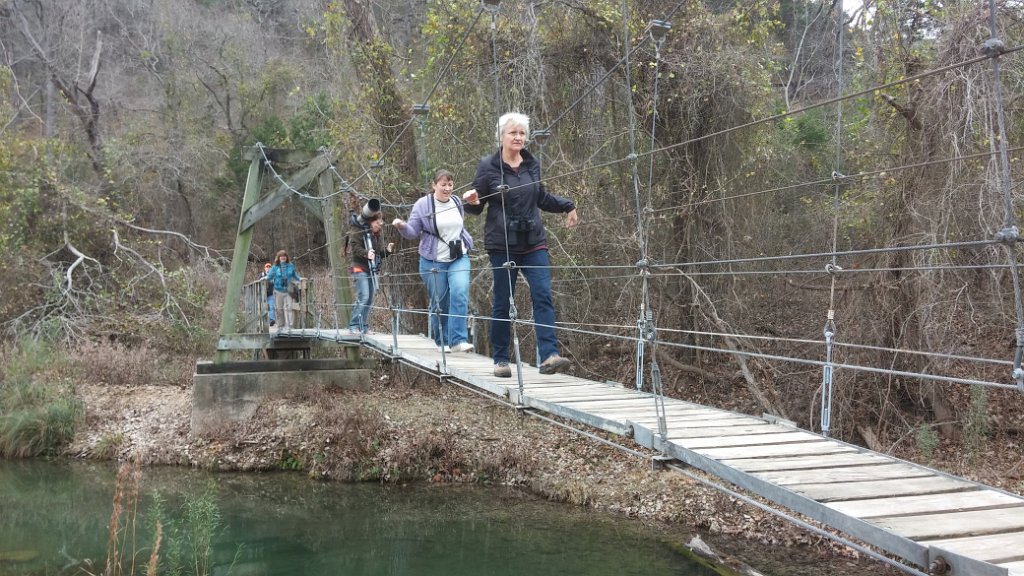 2014-12-13 11.24.27.jpg - Crossing suspension bridge